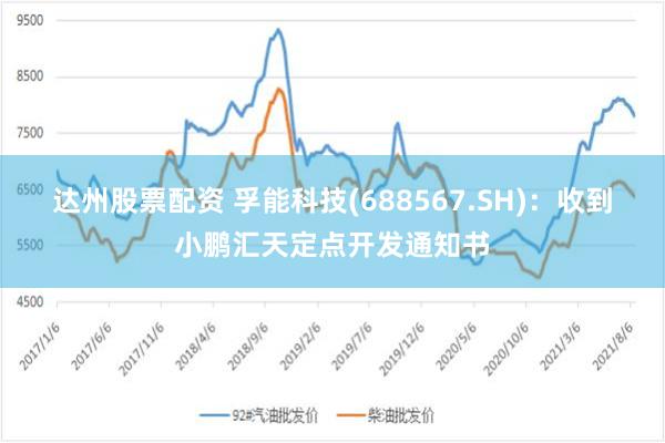 达州股票配资 孚能科技(688567.SH)：收到小鹏汇天定点开发通知书